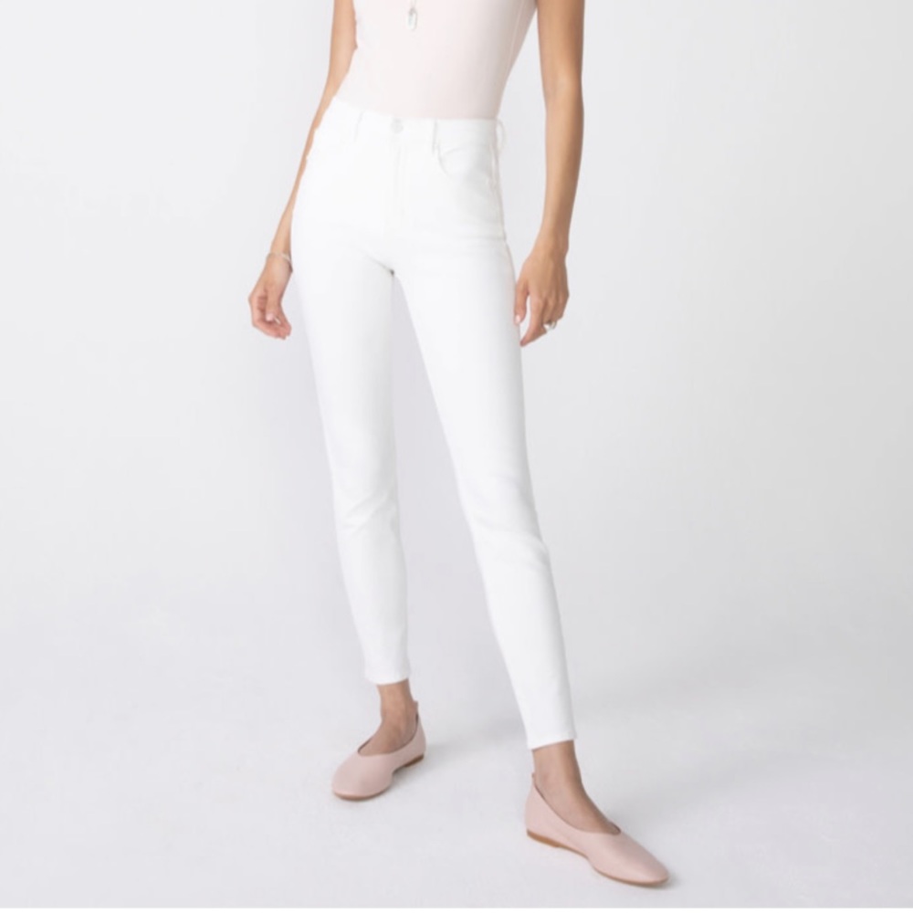 Women's White Skinny Jeans